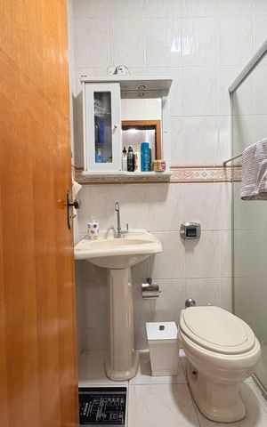 Apartamento à venda com 105m², 3 quartos e 1 vagaBanheiro 