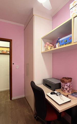Apartamento à venda com 105m², 3 quartos e 1 vagaQuarto 1