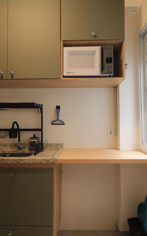 Studio para alugar com 19m², 1 quarto e sem vagaCozinha