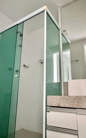 Apartamento para alugar com 82m², 2 quartos e 2 vagasBanheiro da suíte 2