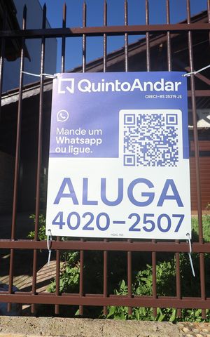 Casa para alugar com 120m², 2 quartos e 2 vagasPlaca