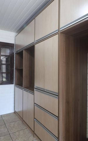 Casa para alugar com 120m², 2 quartos e 2 vagasCozinha - Armários