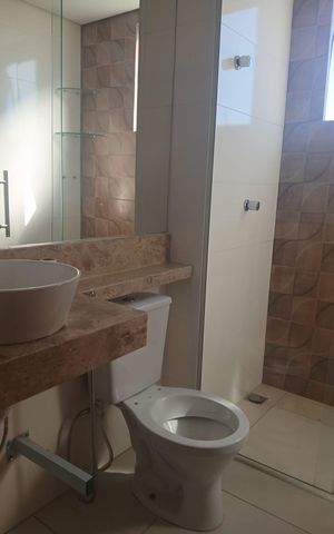Apartamento para alugar com 45m², 2 quartos e 1 vaga Apartamento para alugar com 45m², 2 quartos e 1 vagaBanheiro