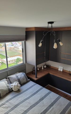 Apartamento para alugar com 77m², 3 quartos e 2 vagas Apartamento para alugar com 77m², 3 quartos e 2 vagasQuarto