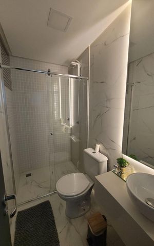 Apartamento para alugar com 77m², 3 quartos e 2 vagas Apartamento para alugar com 77m², 3 quartos e 2 vagasBanheiro