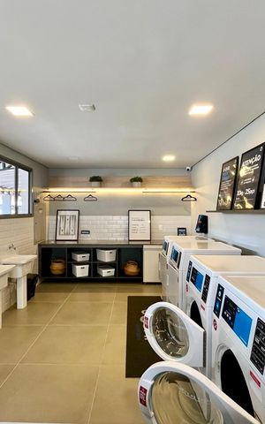 Apartamento para alugar com 54m², 2 quartos e 1 vaga Apartamento para alugar com 54m², 2 quartos e 1 vagaÁrea comum - Lavanderia
