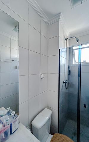 Apartamento à venda com 50m², 2 quartos e 1 vagaBanheiro