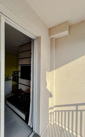 Apartamento à venda com 50m², 2 quartos e 1 vagaVaranda