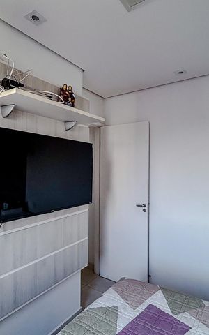 Apartamento à venda com 50m², 2 quartos e 1 vagaQuarto 1