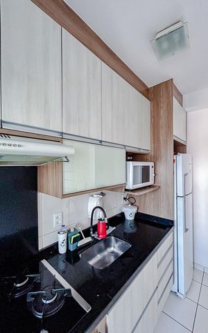 Apartamento à venda com 50m², 2 quartos e 1 vagaCozinha