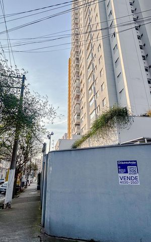 Apartamento à venda com 50m², 2 quartos e 1 vagaFachada com Plaquinha
