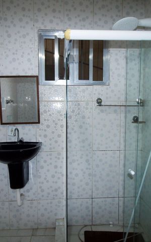 Casa para alugar com 150m², 2 quartos e 1 vagaBanheiro da Suíte