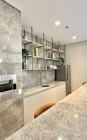 Apartamento à venda com 65m², 2 quartos e 1 vagaÁrea comum - Churrasqueira