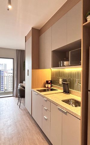 Studio para alugar com 26m², 1 quarto e sem vaga Studio para alugar com 26m², 1 quarto e sem vagaStudio