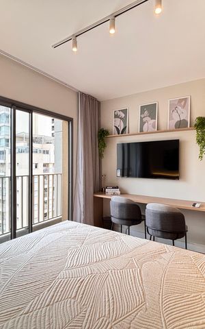 Studio para alugar com 26m², 1 quarto e sem vaga Studio para alugar com 26m², 1 quarto e sem vagaStudio