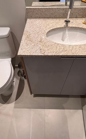 Studio para alugar com 26m², 1 quarto e sem vaga Studio para alugar com 26m², 1 quarto e sem vagaBanheiro