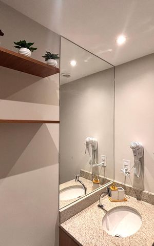 Studio para alugar com 26m², 1 quarto e sem vaga Studio para alugar com 26m², 1 quarto e sem vagaBanheiro
