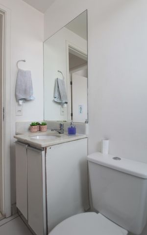 Apartamento para alugar com 75m², 2 quartos e 1 vagaBanheiro Social