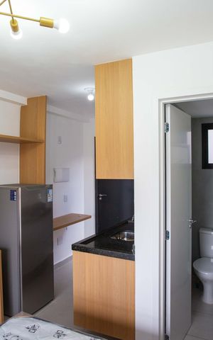 Apartamento para alugar com 26m², 1 quarto e sem vagaQuarto/Cozinha