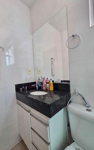 Apartamento à venda com 108m², 2 quartos e 2 vagasBanheiro da Suíte