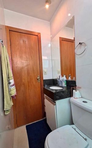 Apartamento à venda com 108m², 2 quartos e 2 vagasBanheiro da Suíte