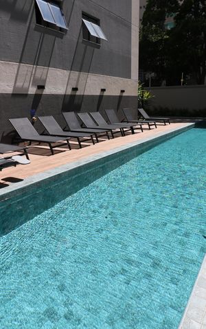 Studio para alugar com 26m², 1 quarto e sem vagaÁrea comum - Piscina