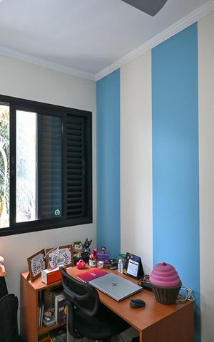 Apartamento à venda com 72m², 3 quartos e 2 vagasQuarto 1