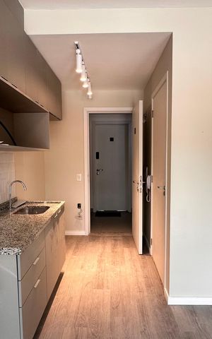 Studio à venda com 27m², 1 quarto e sem vaga