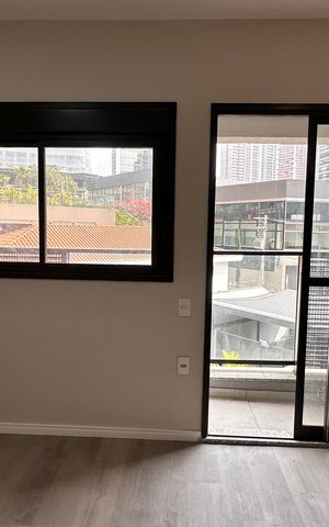 Studio à venda com 27m², 1 quarto e sem vaga