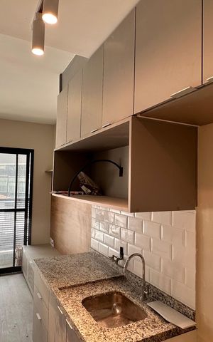Studio à venda com 27m², 1 quarto e sem vaga