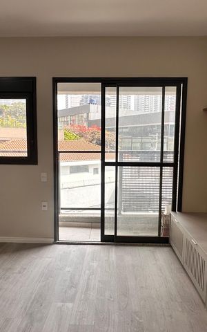 Studio à venda com 27m², 1 quarto e sem vaga