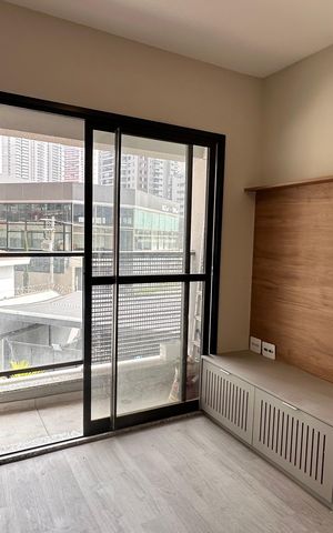 Studio à venda com 27m², 1 quarto e sem vaga