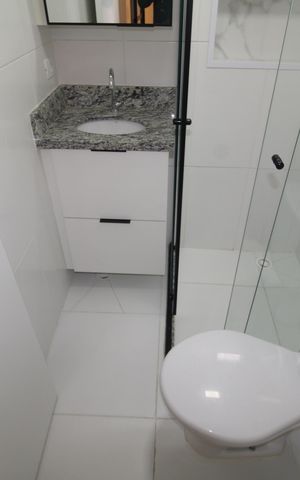 Apartamento para alugar com 44m², 2 quartos e 1 vagaBanheiro