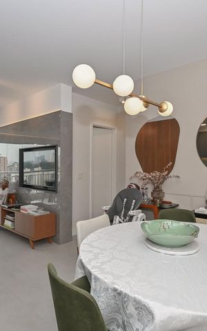 Apartamento à venda com 74m², 2 quartos e 2 vagasSala
