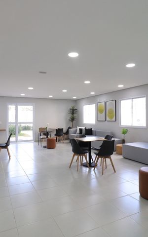 Apartamento para alugar com 37m², 2 quartos e sem vagaÁrea comum - Salão de festas