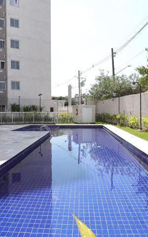 Apartamento para alugar com 37m², 2 quartos e sem vagaÁrea comum - Piscina