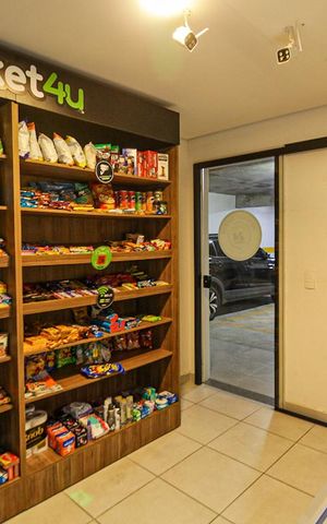 Apartamento para alugar com 42m², 2 quartos e 1 vaga Apartamento para alugar com 42m², 2 quartos e 1 vagaMercadinho