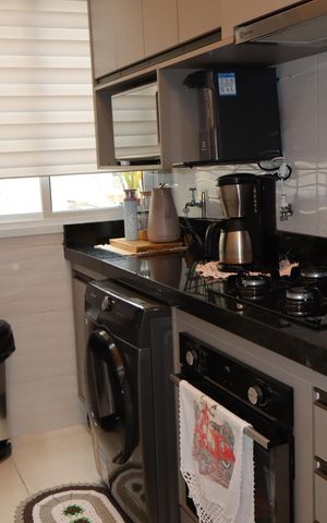 Apartamento para alugar com 44m², 1 quarto e sem vagaCozinha e Área de Serviço