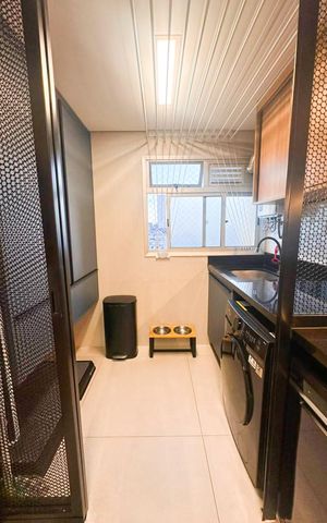 Apartamento à venda com 71m², 2 quartos e 1 vaga Apartamento à venda com 71m², 2 quartos e 1 vagaCozinha e Área de serviço