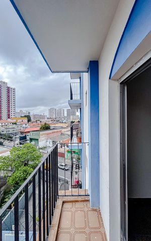 Apartamento à venda com 70m², 3 quartos e 1 vagaVaranda