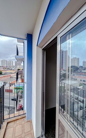 Apartamento à venda com 70m², 3 quartos e 1 vagaVaranda