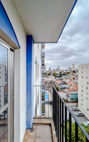 Apartamento à venda com 70m², 3 quartos e 1 vagaVaranda