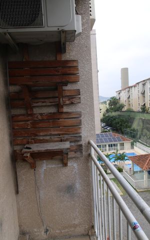 Apartamento para alugar com 50m², 2 quartos e sem vagaVaranda