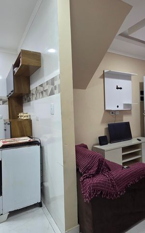 Casa de condomínio para alugar com 70m², 2 quartos e 2 vagas Casa de condomínio para alugar com 70m², 2 quartos e 2 vagasSala
