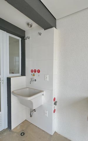 Apartamento à venda com 54m², 1 quarto e 1 vaga Apartamento à venda com 54m², 1 quarto e 1 vagaÁrea de Serviço