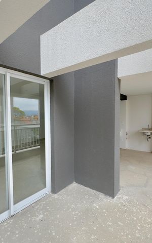 Apartamento à venda com 54m², 1 quarto e 1 vaga Apartamento à venda com 54m², 1 quarto e 1 vagaVaranda