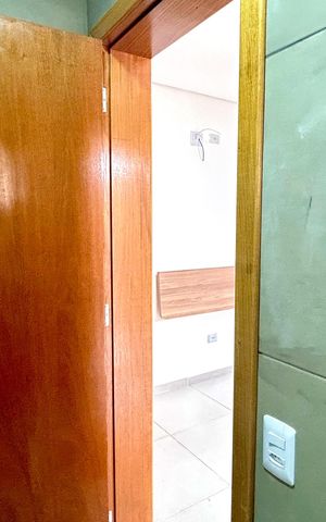 Studio para alugar com 36m², 1 quarto e 1 vaga Studio para alugar com 36m², 1 quarto e 1 vagaBanheiro
