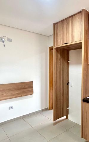 Studio para alugar com 36m², 1 quarto e 1 vaga Studio para alugar com 36m², 1 quarto e 1 vagaCozinha
