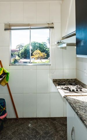Apartamento à venda com 43m², 1 quarto e 1 vagaCozinha/Área de serviço