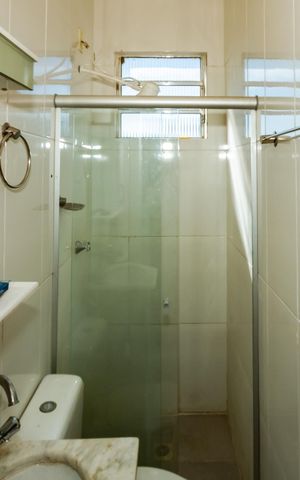 Apartamento à venda com 43m², 1 quarto e 1 vagaBanheiro